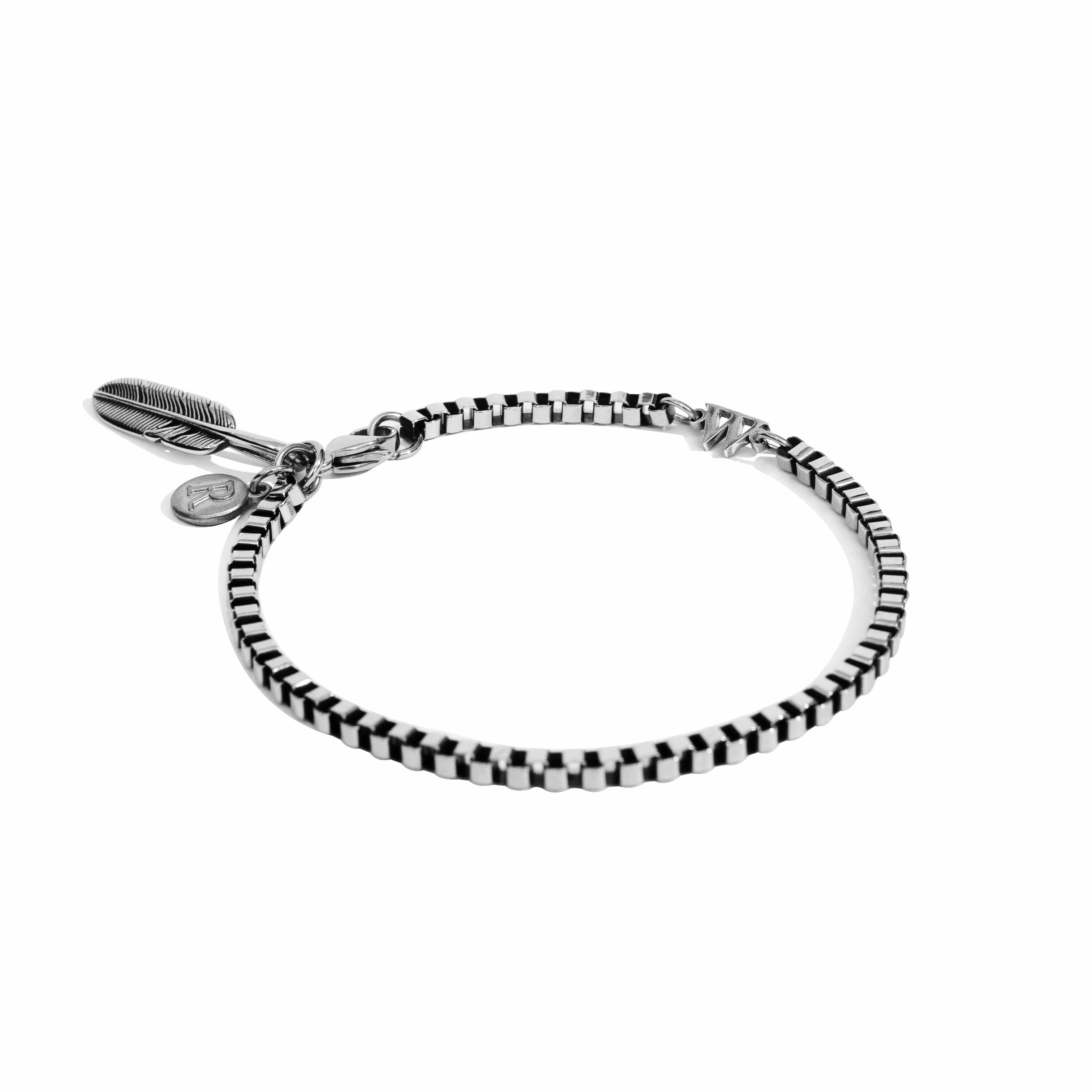 WODEN X RECOVERY 銀鉤羽毛手鍊