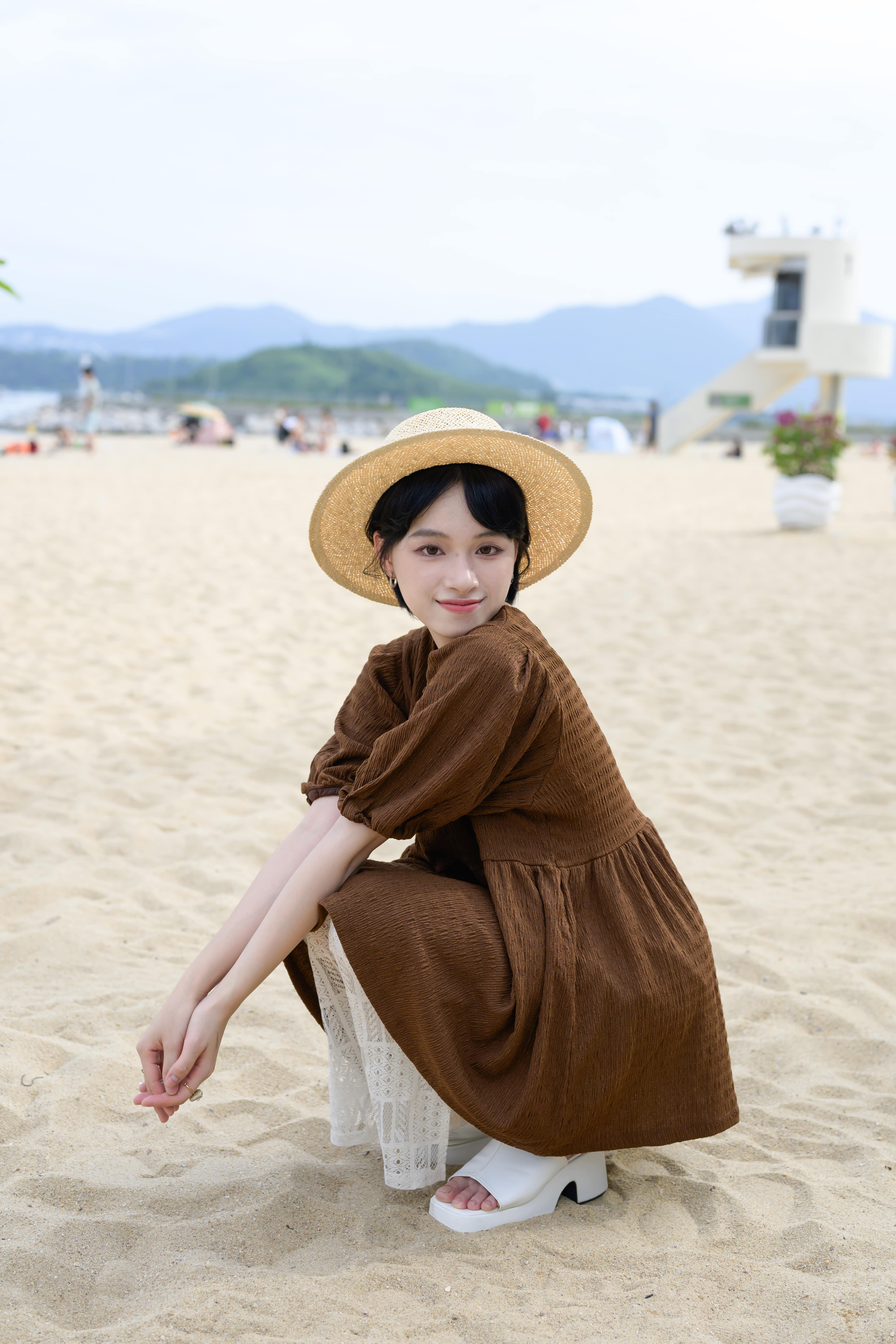 10210 ｜ 皺布泡泡袖娃娃TOP