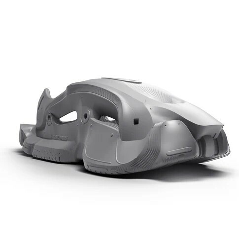 【HelloSlippers  Robo Sneaker Mule 特殊涼拖鞋 - 灰 】