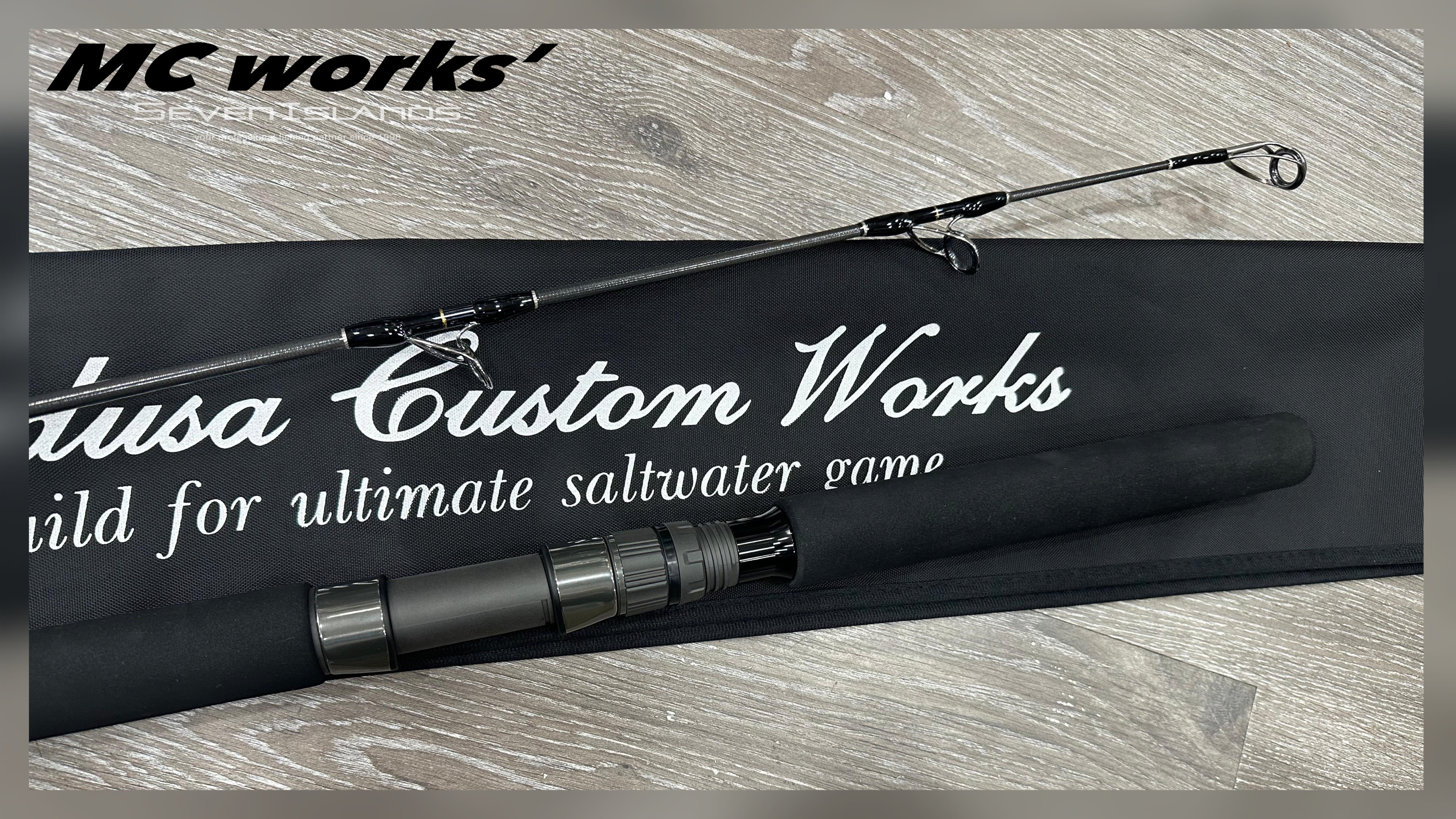 MC WORKS' Explosion EX807CTR Boat Casting Game Rod