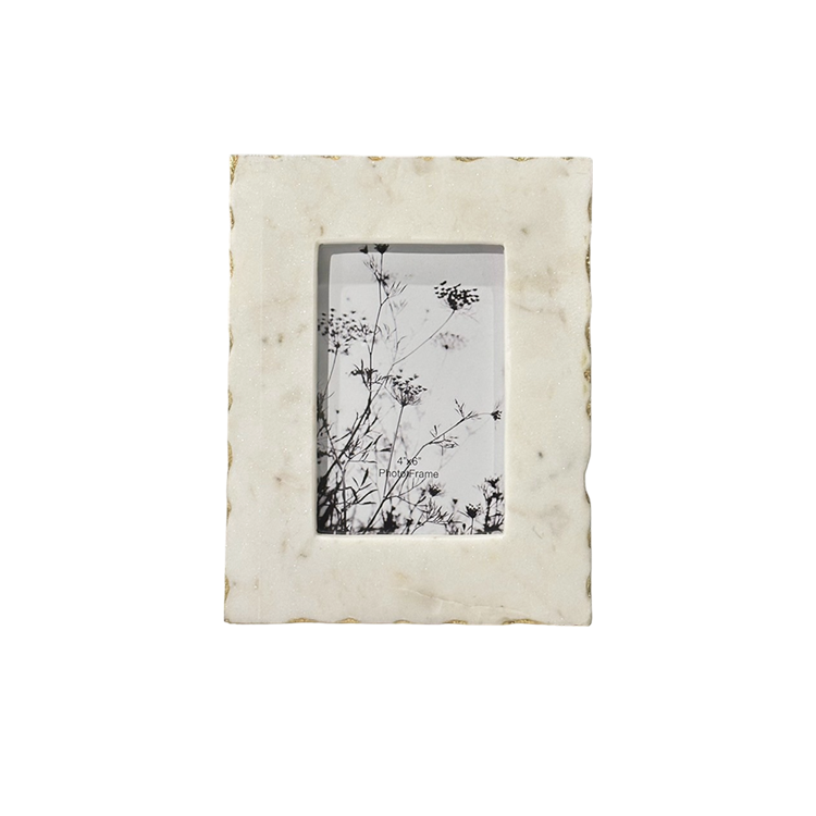 雲石金邊相框 4×6