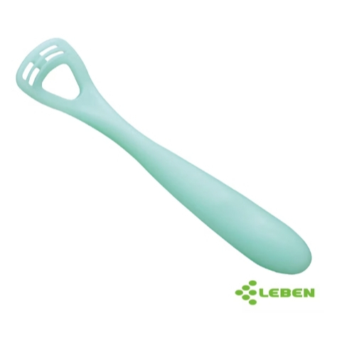 【樂森藥局】LEBEN日製舌苔清潔器(綠) 5090