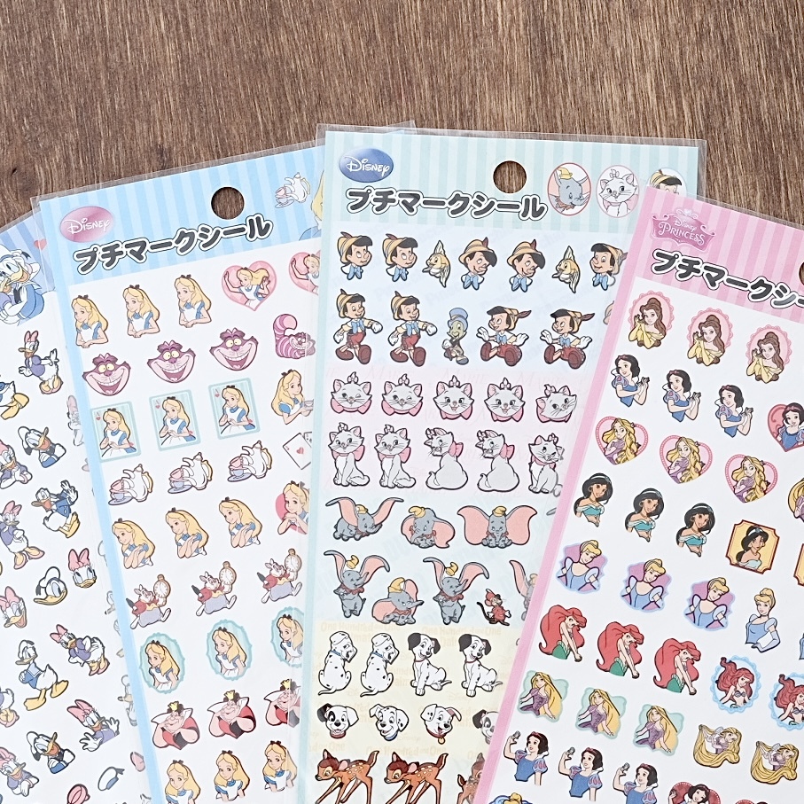 迪士尼 小表情 不透明貼紙｜KAMIO 日本