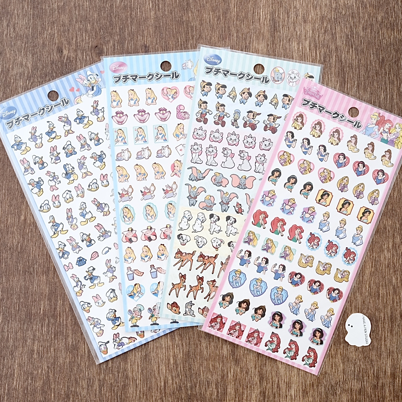 迪士尼 小表情 不透明貼紙｜KAMIO 日本