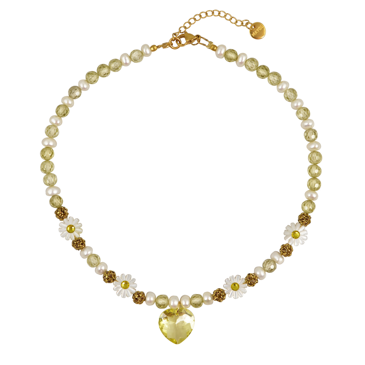 1MY0520-108 MAYOL 希臘全人手製飾品 Valley Girl Necklace Multicolor #N59 (A-EU-E)