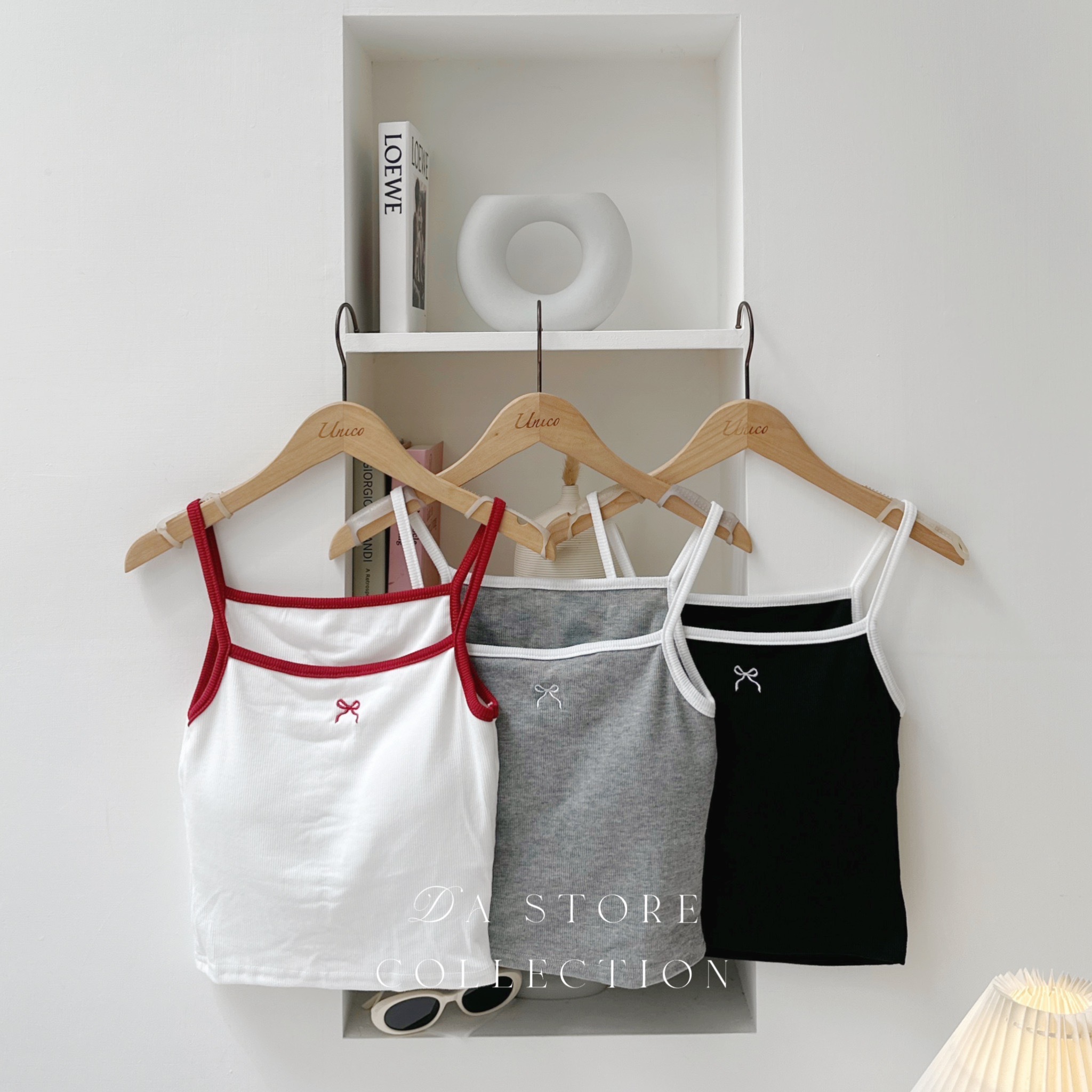 小蝴蝶結滾邊BRATOP/三色