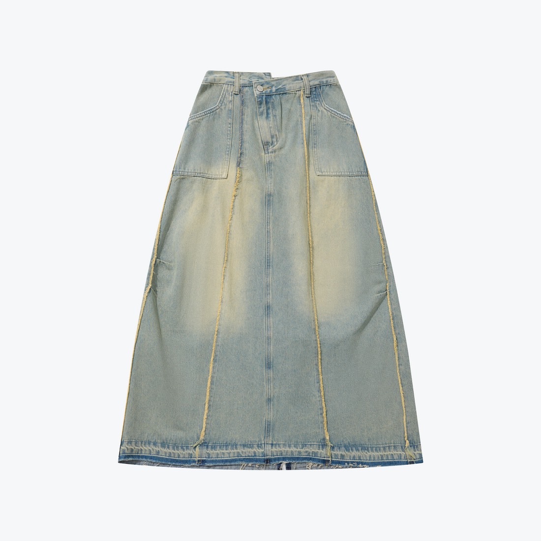 SENSE Damage Denim Full Skirts