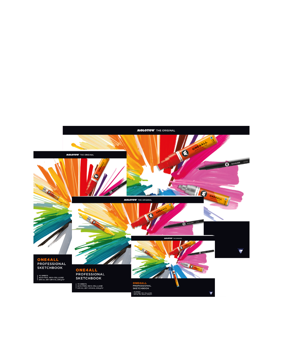 ONE4ALL Professional Sketchbook/Pad