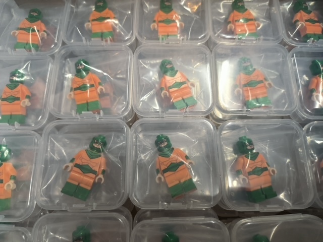 【Excelsior custom minifigures】鏡子大師 (橄欖綠異色)