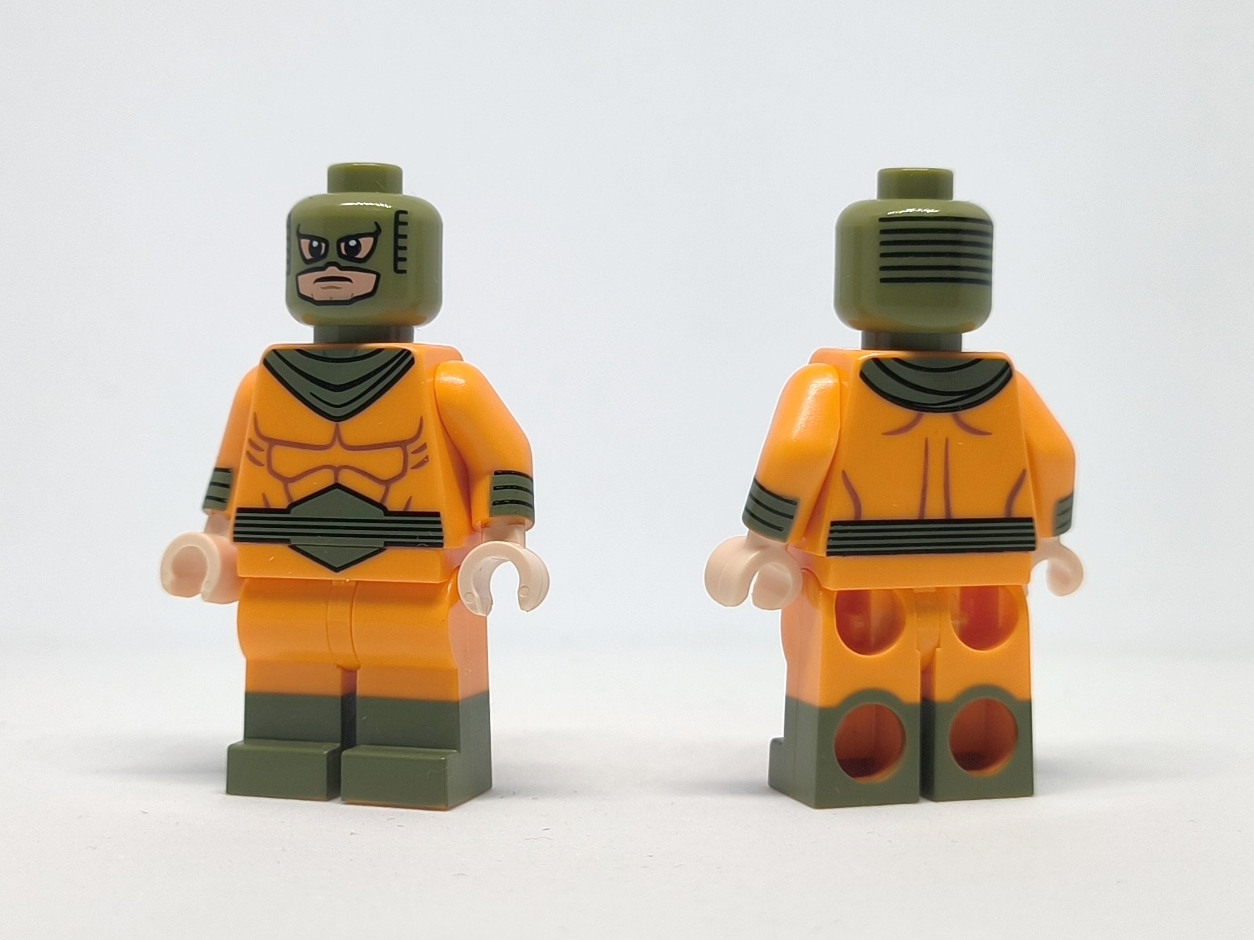 【Excelsior custom minifigures】鏡子大師 (橄欖綠異色)