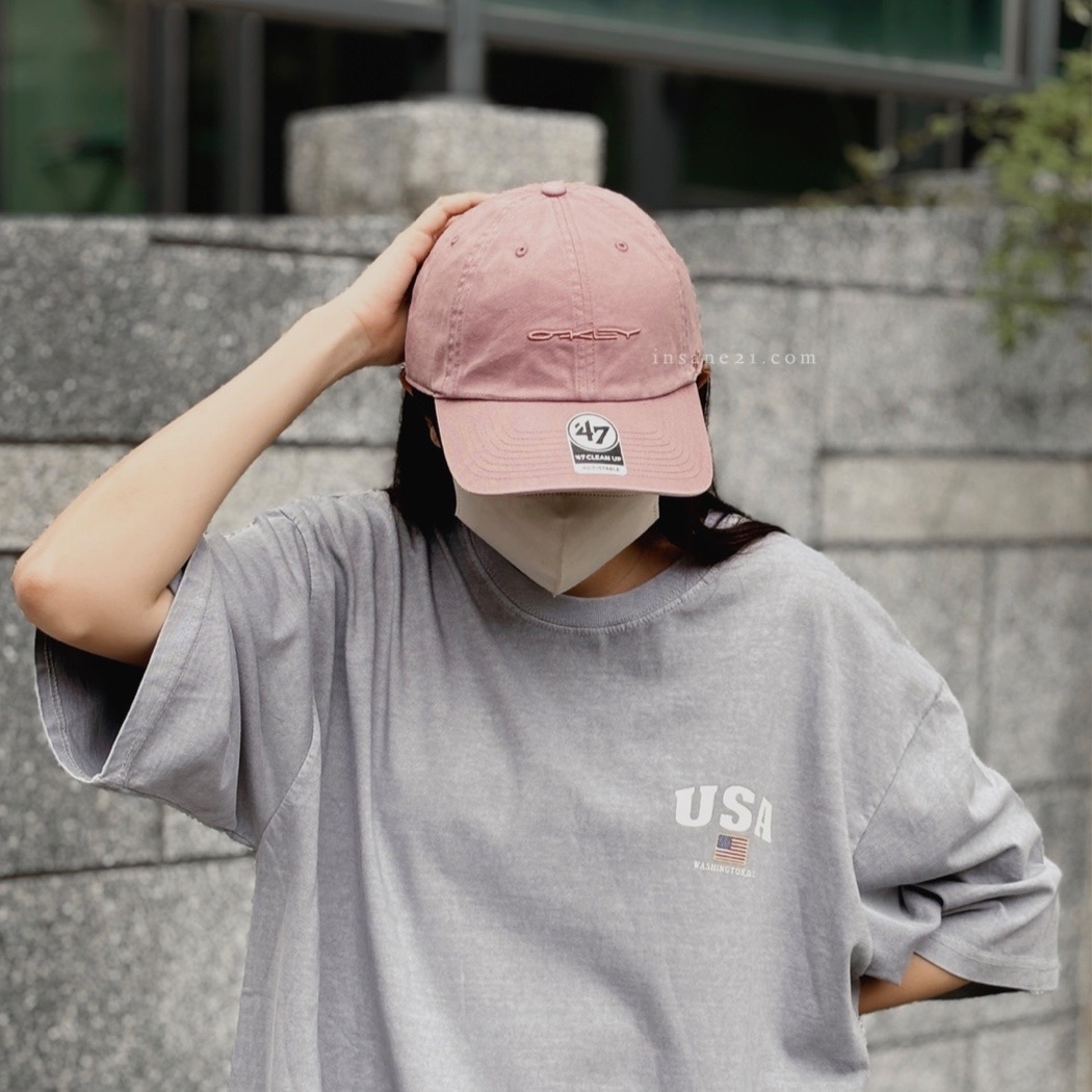 OAKLEY 47 草寫 小字體 老帽 刺繡字體 棒球帽 共4色