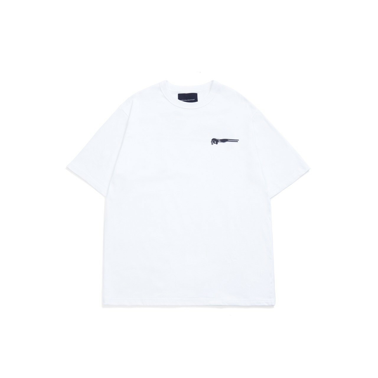 AES x Fe3c 聯名限定 骷髏鐮刀 斑駁Logo 短袖 T