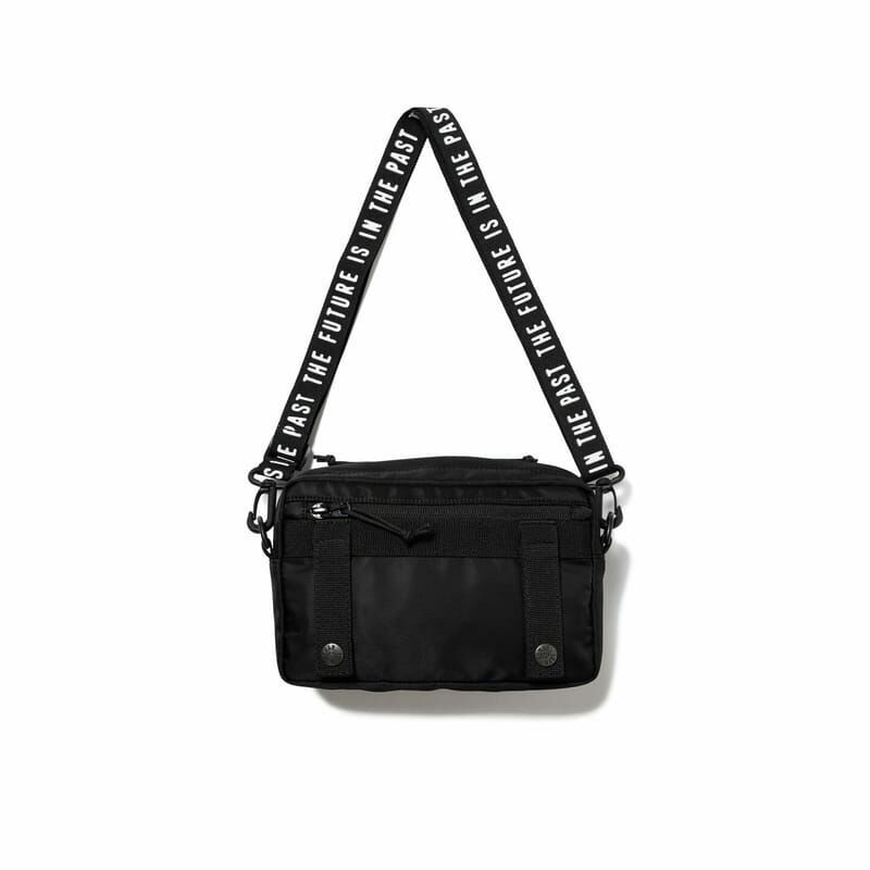 -(B024)-HUMAN MADE MILITARY POUCH SMALL 尼龍 小包 黑色-HM27GD101