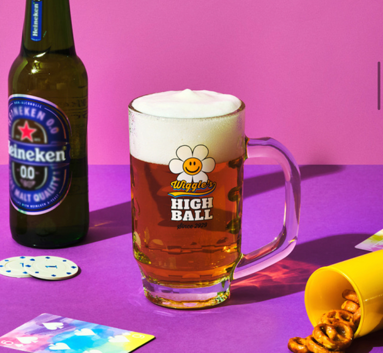 Wiggle x Glasslock 玻璃杯Set 410ml