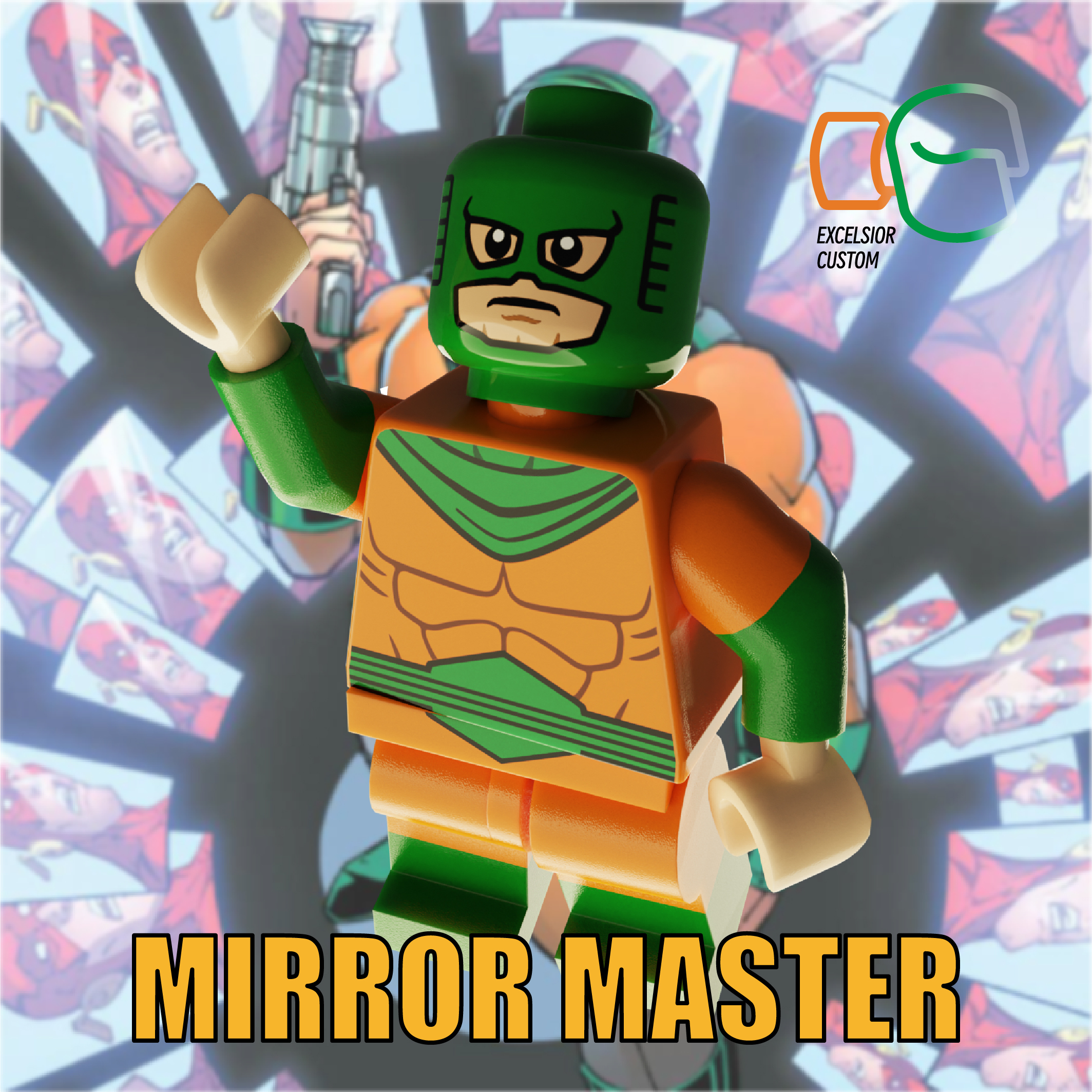 [Excelsior custom][Preorder] Mirror Master [PADprinted]