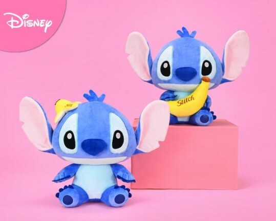 [絨毛公仔系列] Q版坐姿史迪奇 6吋