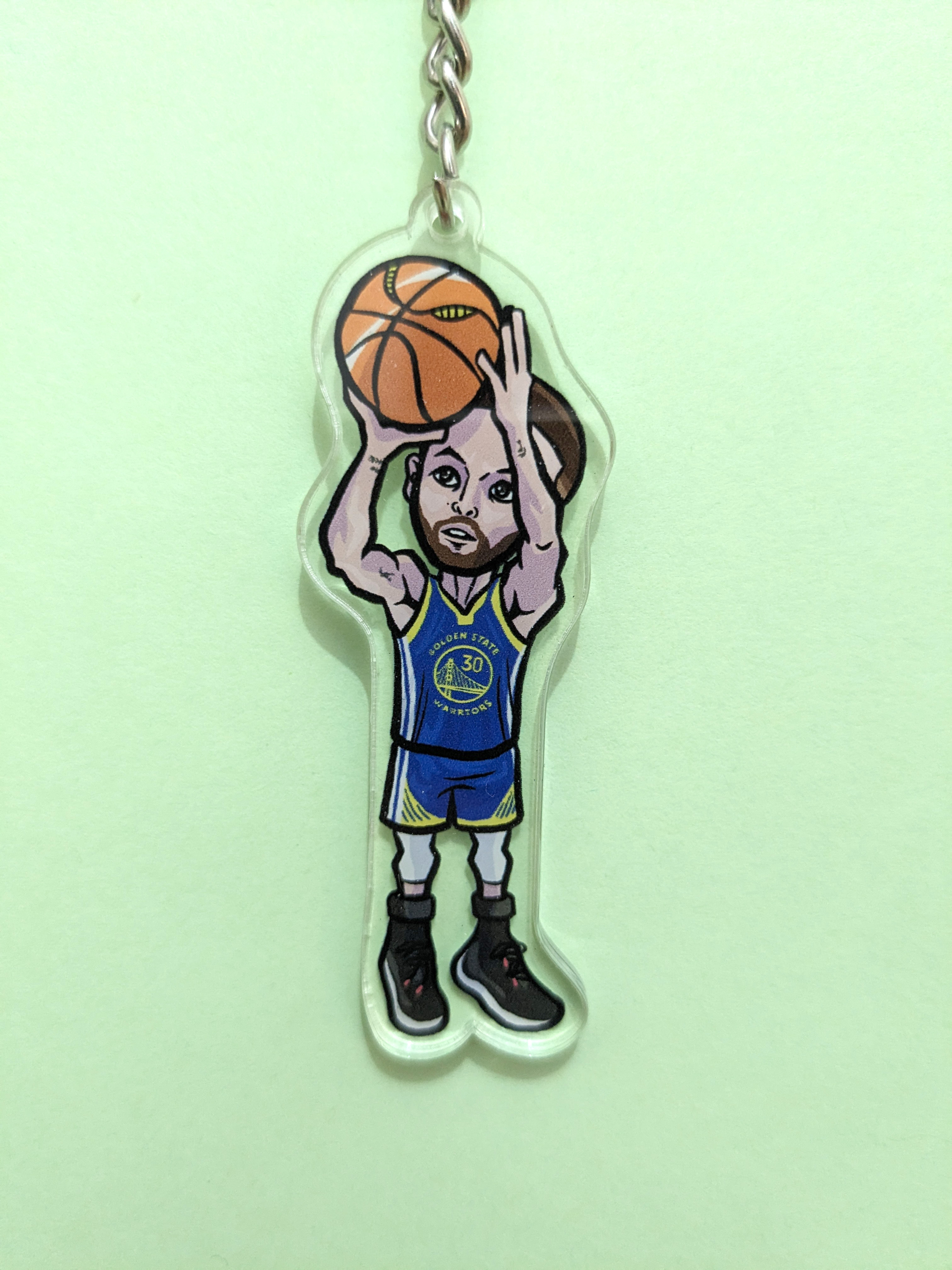 Stephen Curry 鎖匙扣