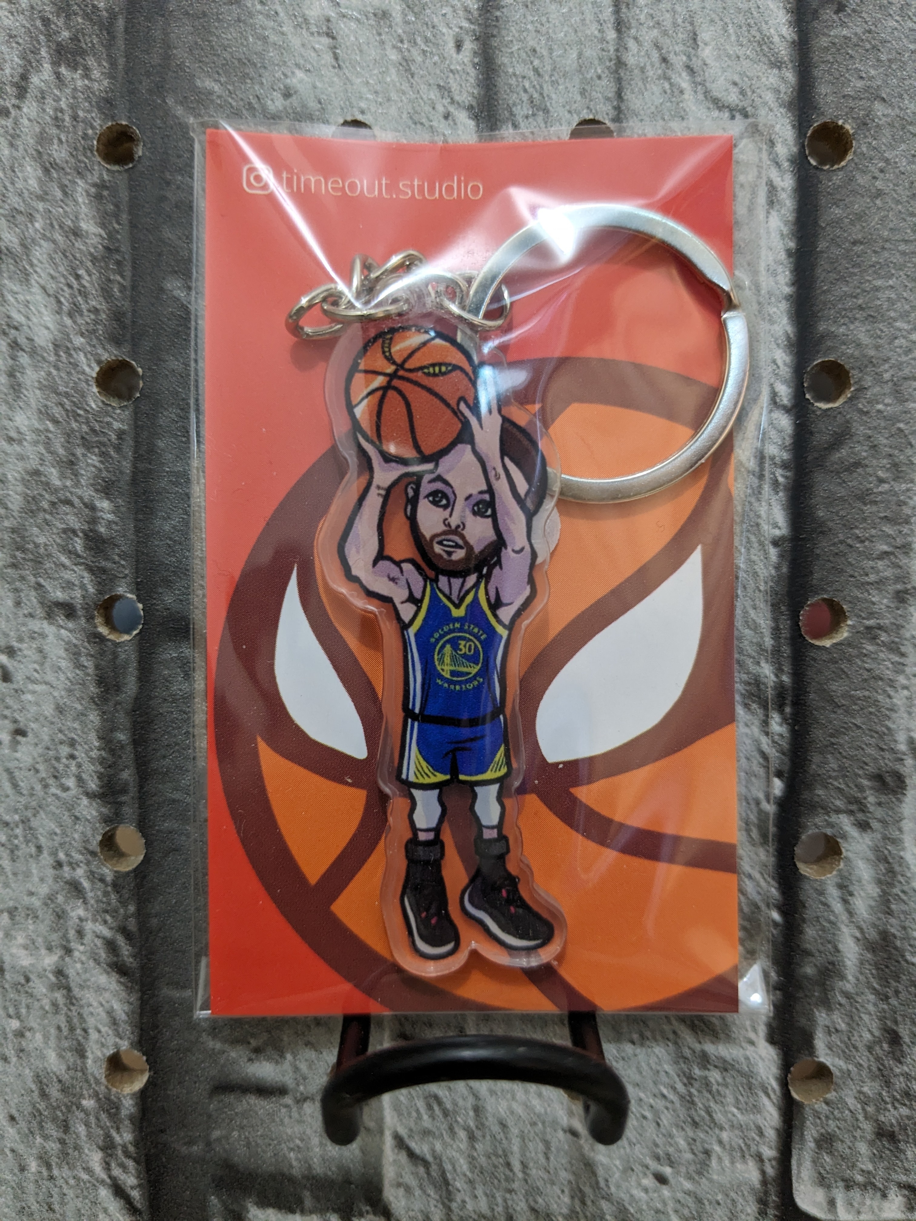 Stephen Curry 鎖匙扣