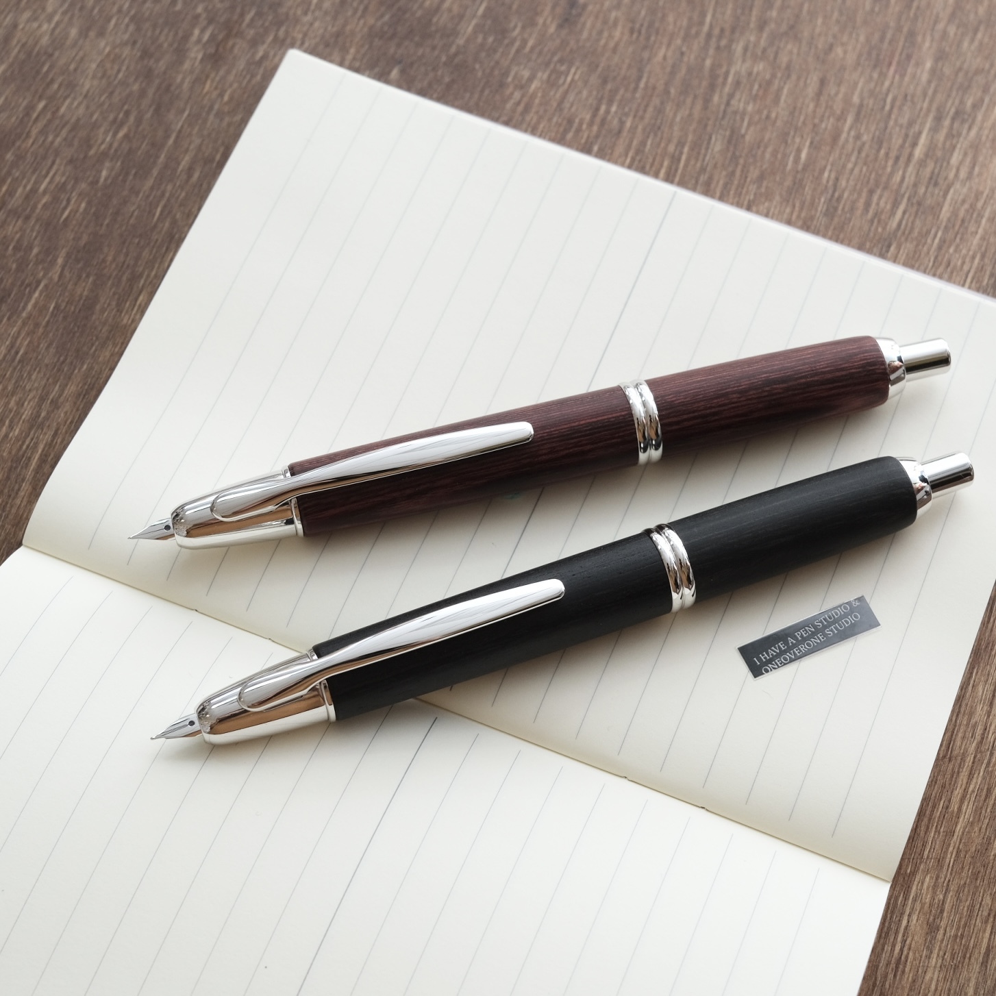 Pilot Capless 18K尖 木軸筆桿 按壓式鋼筆｜日本 百樂