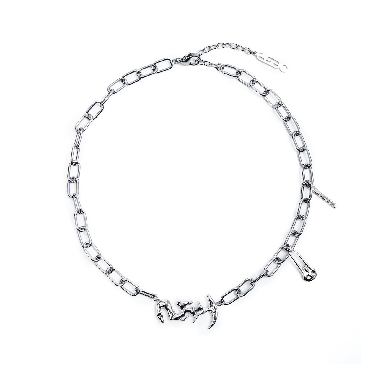 AES x Fe3c BONE SICKLE NECKLACE