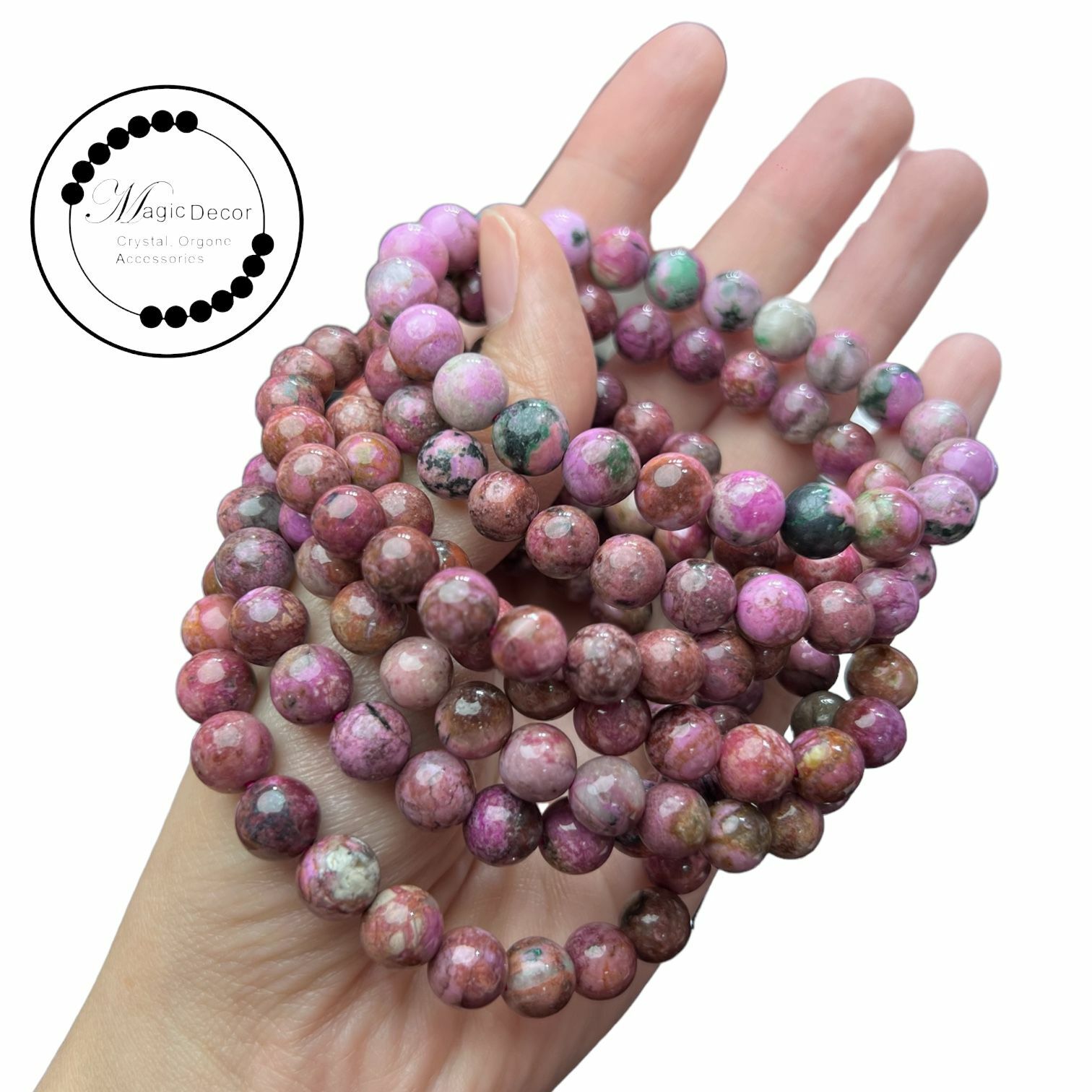 250927 - C37 8mm+粉花舒俱萊共生手串