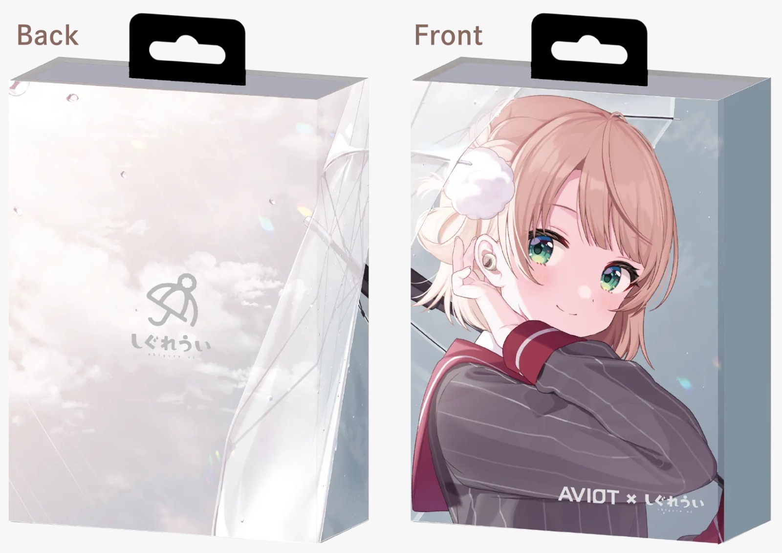 「ACG.GO」「預購」 AVIOT ×しぐれうい​ 時雨羽衣 TE-D01v-SGR 無線耳機 香港代理版