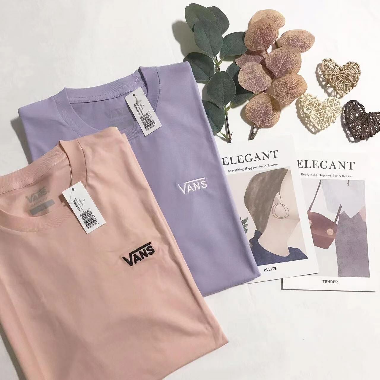 VANS LEFT CHEST LOGO TEE