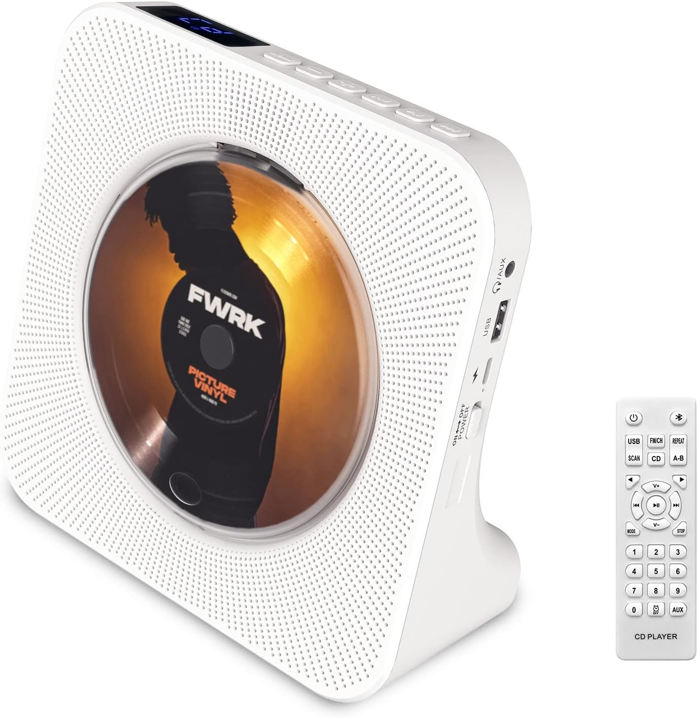 新曲線直立式 CD 播放器 - CD PLAYER 隨身聽 / 便攜可充電型