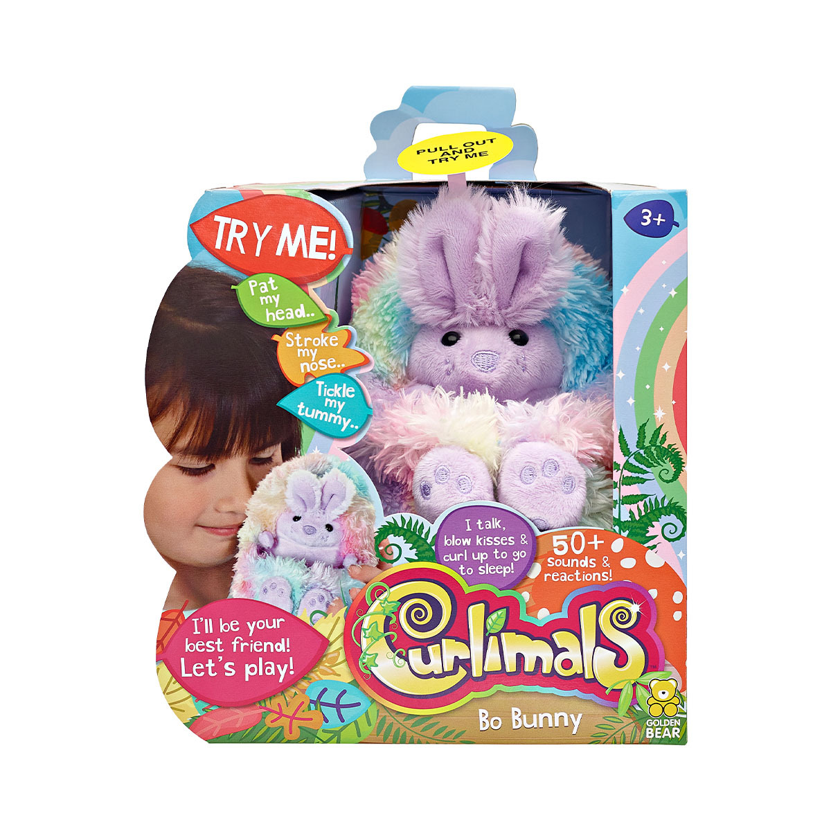 卷卷動物系列-小兔