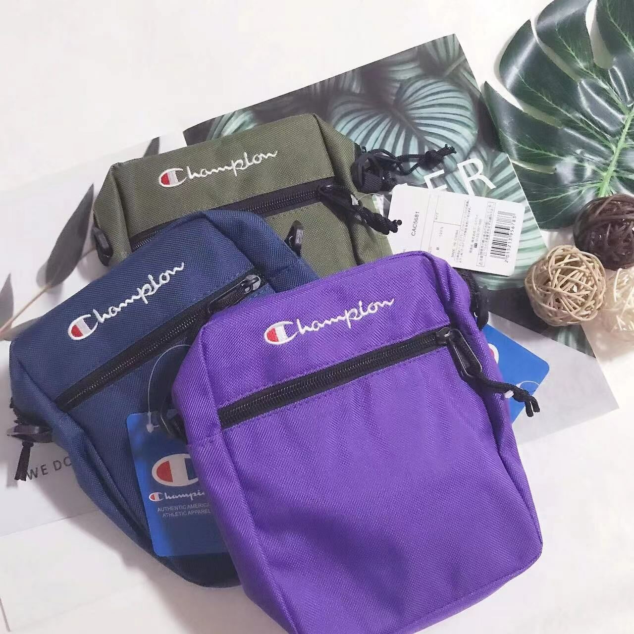 🇯🇵日本代購款 CHAMPION LOGO CROSSBODY BAG