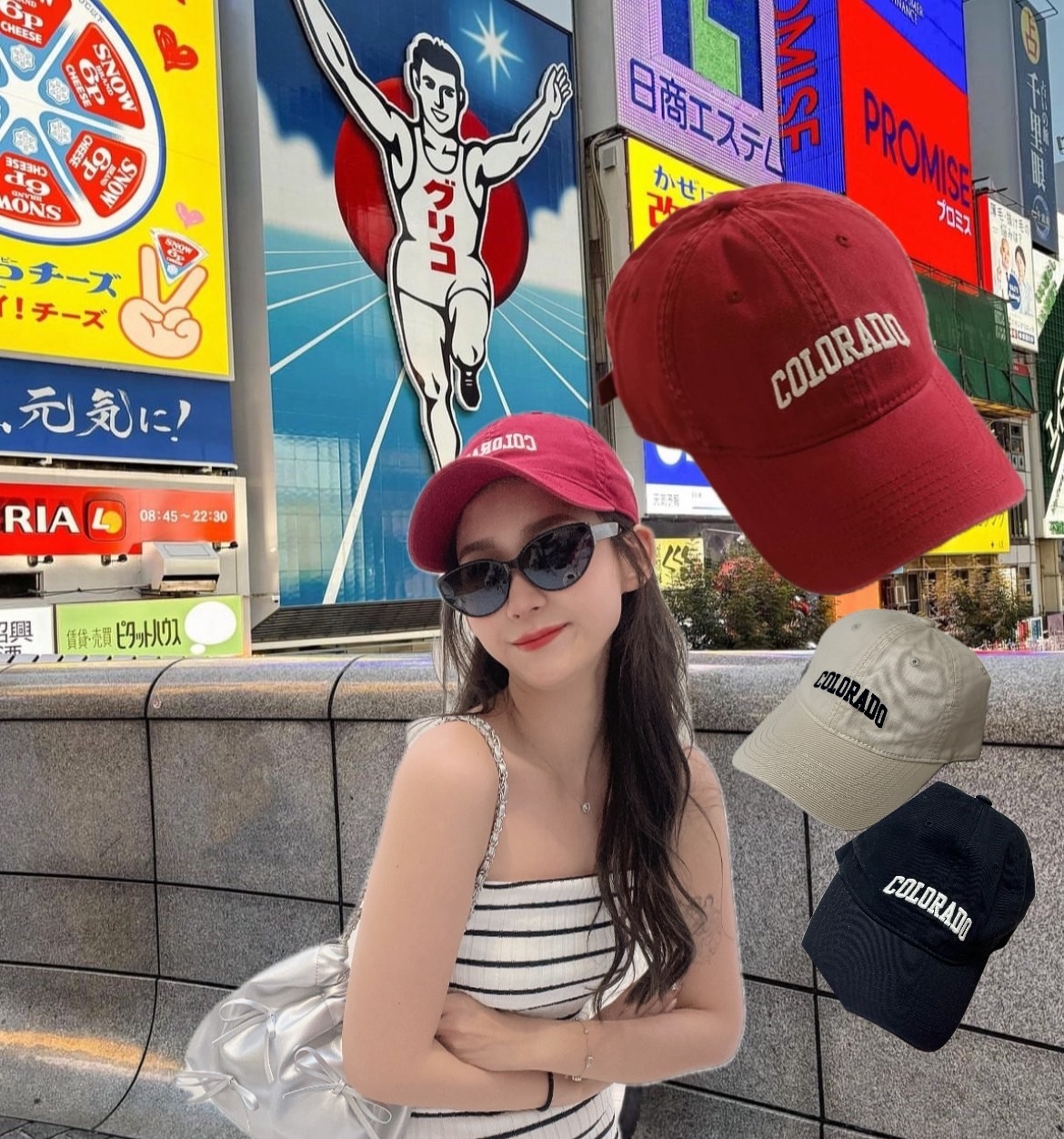 率性字母美式老帽/三色/二款