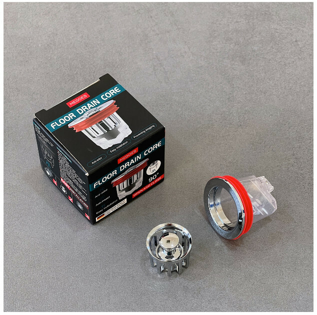 General-purpose insect-proof and deodor-proof floor drain core [approx. 42 mm (upper diameter) + approx. 30 mm (lower diameter) + approx. 38 mm high]