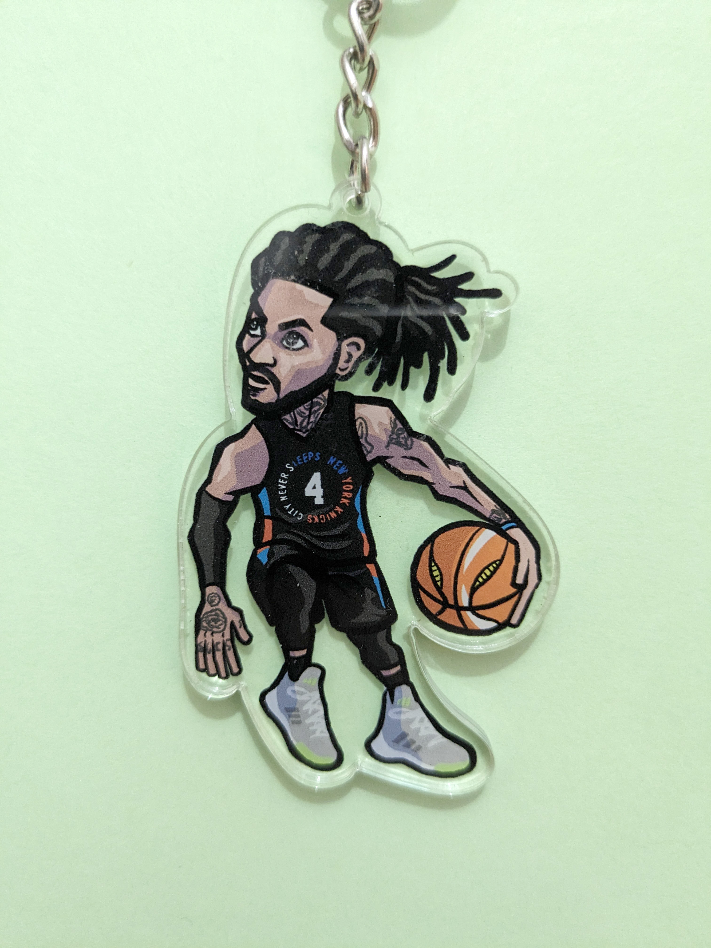 Derrick Rose NY 鎖匙扣