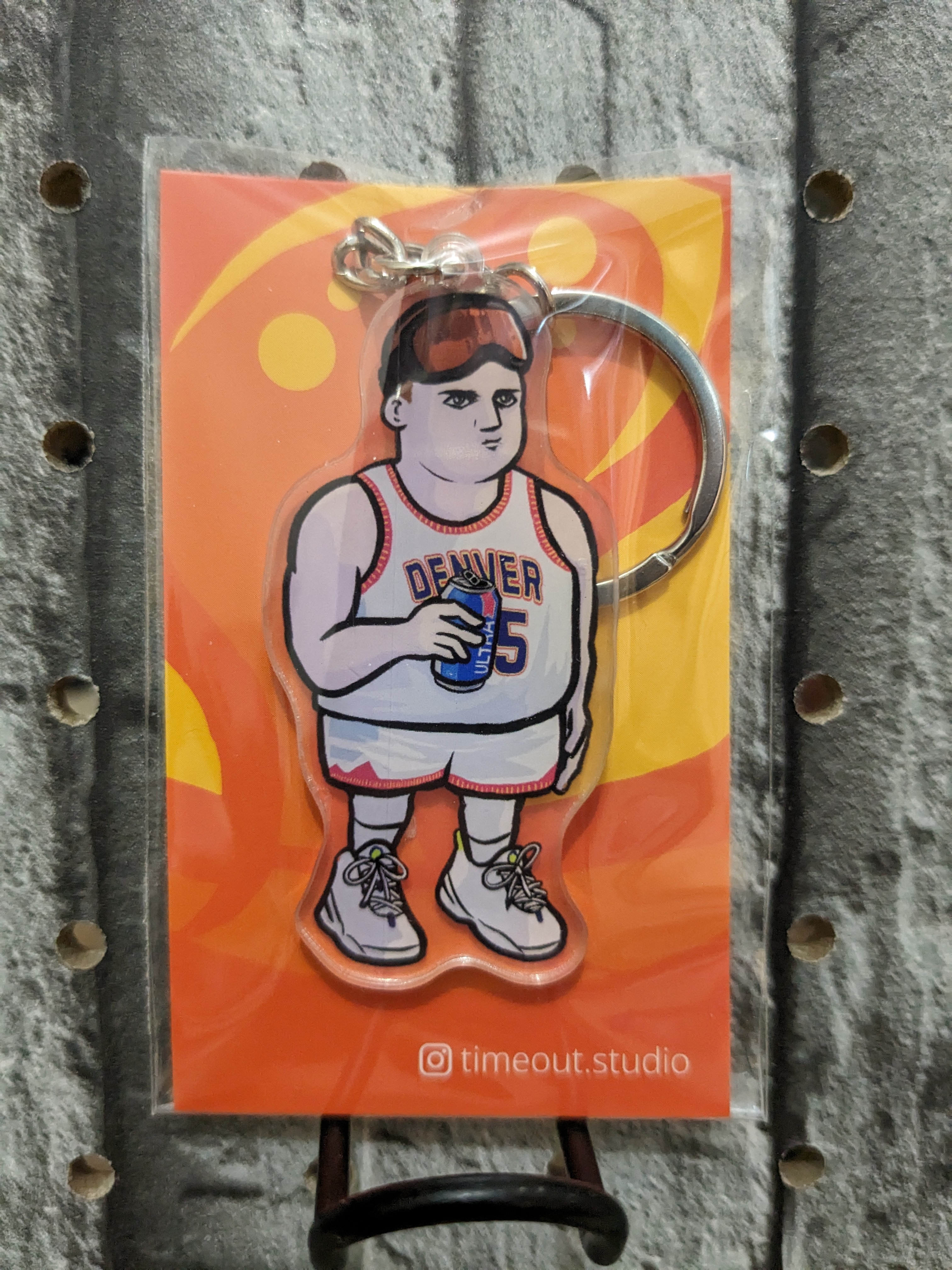 Nikola Jokic champ 鎖匙扣