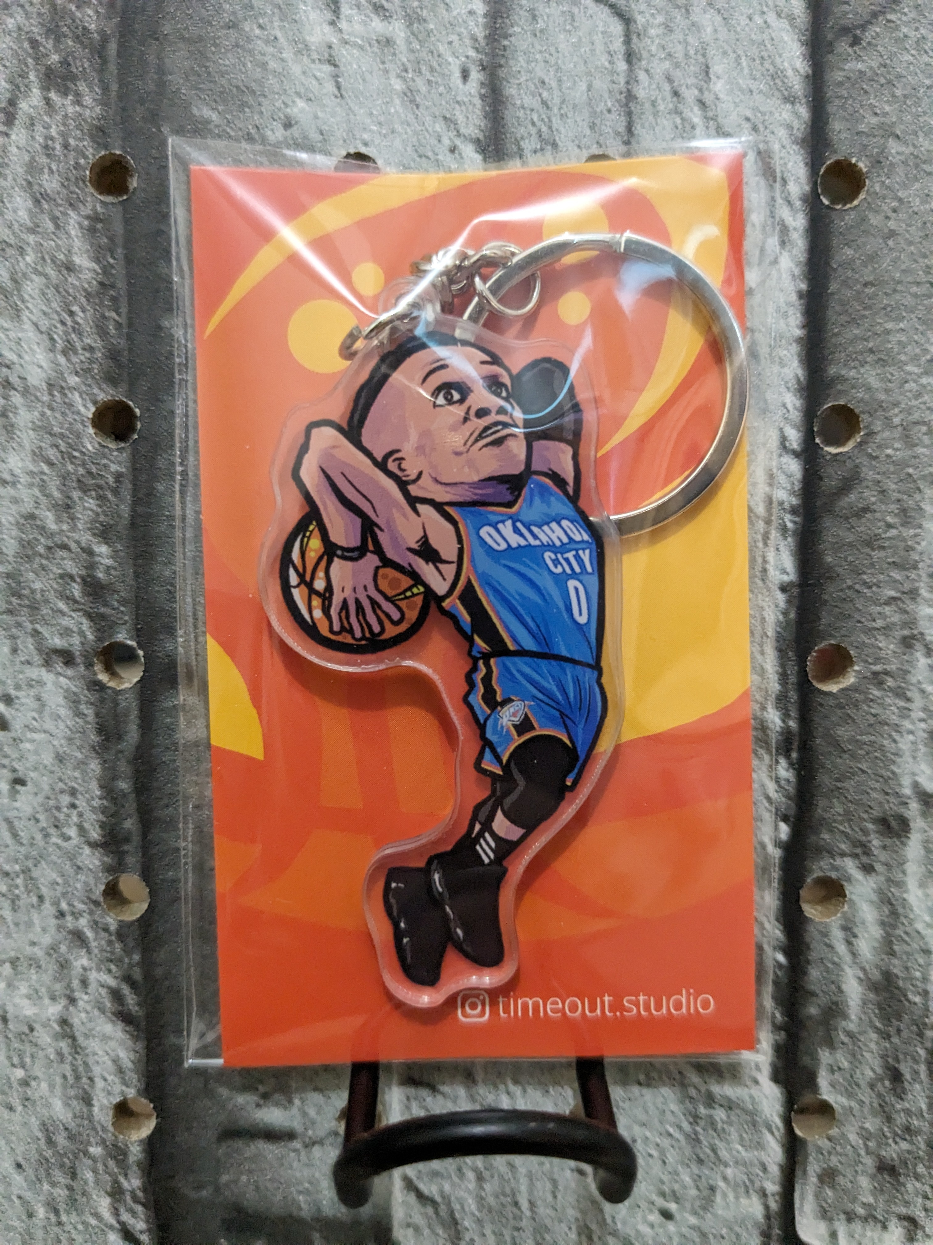 Russell Westbrook 鎖匙扣