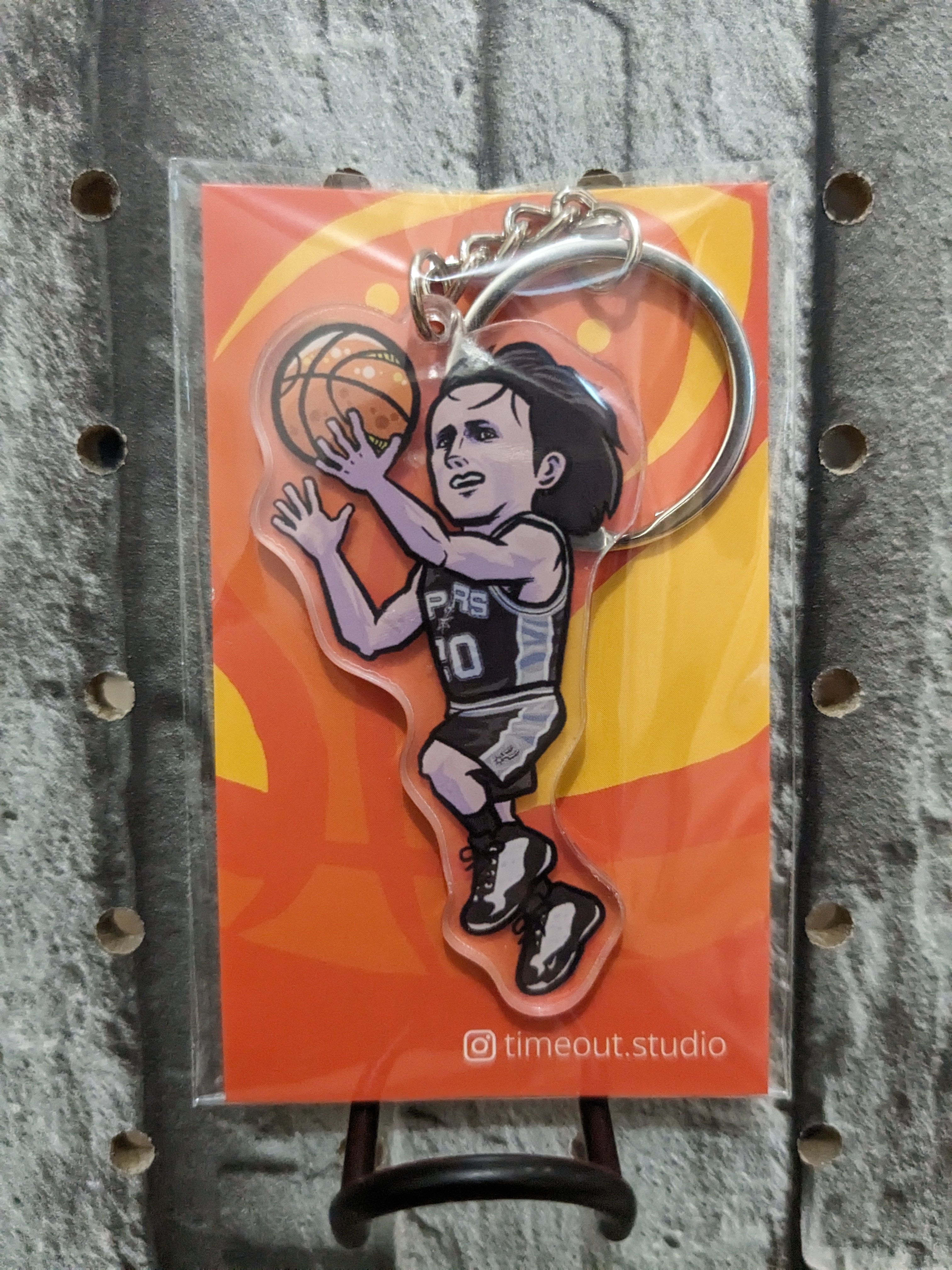 Manu Ginobili 鎖匙扣