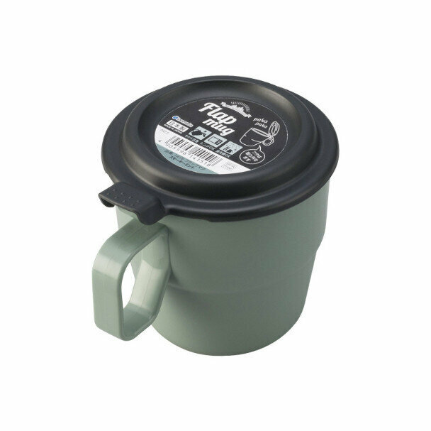熱賣日式可微波碗帶蓋奶杯湯杯（高款抹茶綠301-400ml）