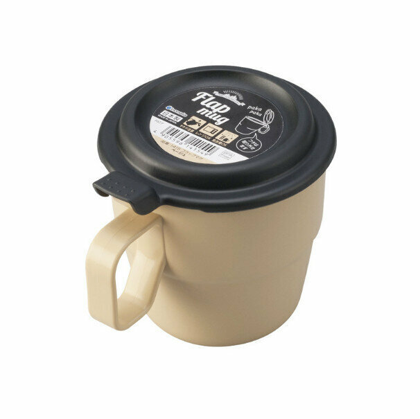 熱賣日式可微波碗帶蓋奶杯湯杯（高款米黃色301-400ml）