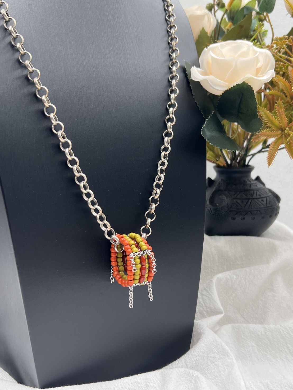 No.1傳統串珠戒指戒圍7cm