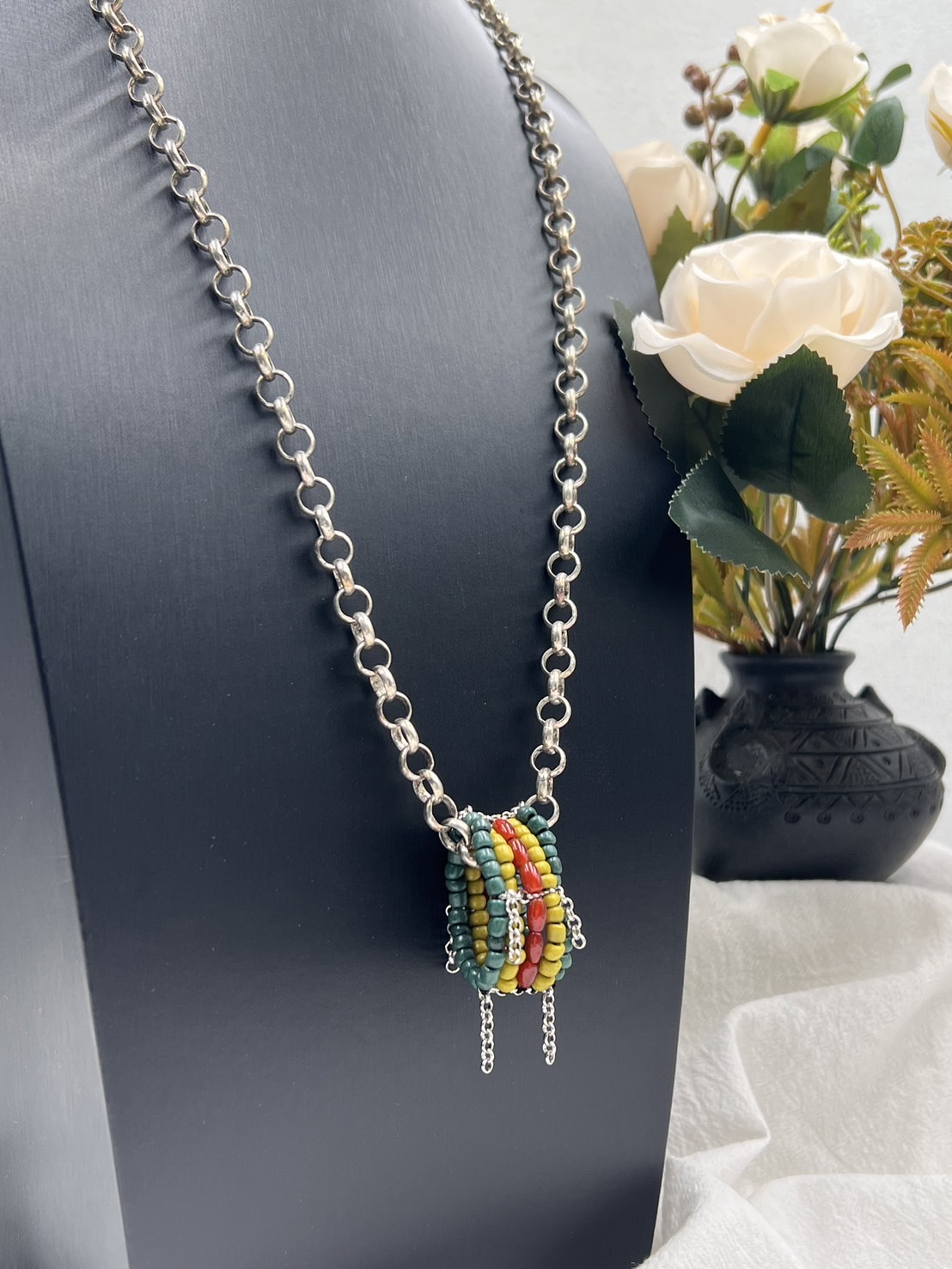 No.2傳統串珠戒指戒圍7cm