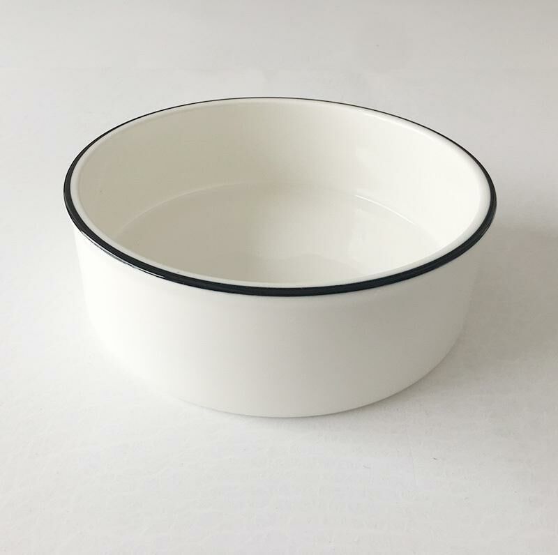 Ceramic soup bowl, salad bowl, noodle bowl (bowl width about 20.5cm, height about 7cm)