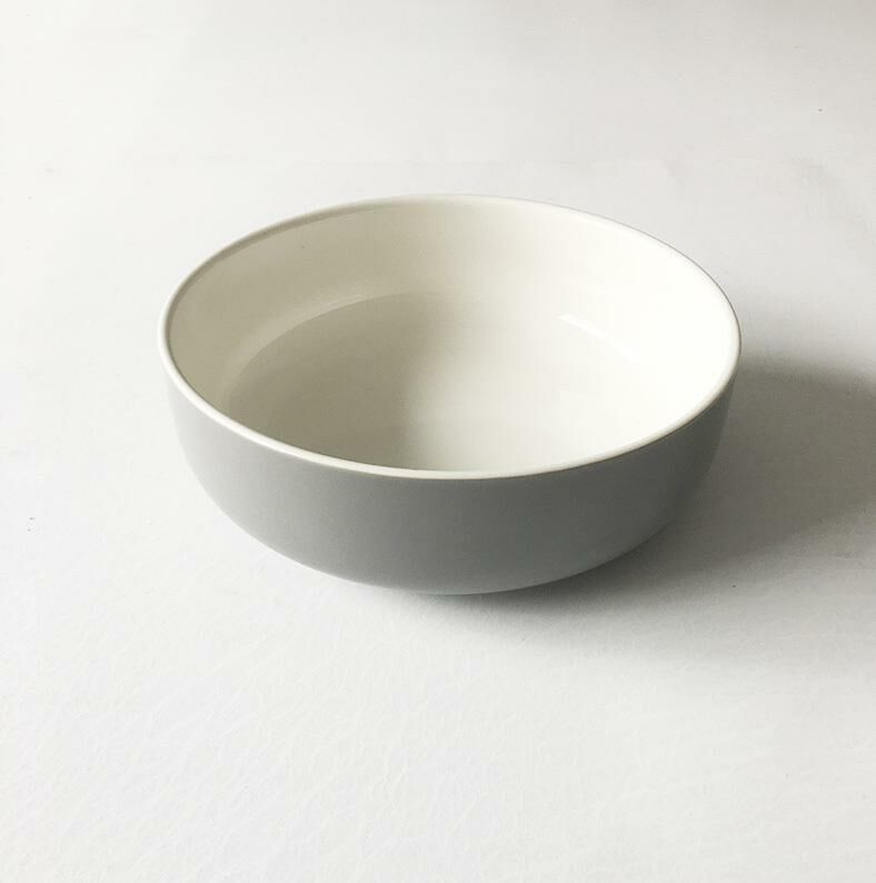 Ceramic soup bowl, salad bowl, noodle bowl (bowl width about 20cm, height about 7.5cm)
