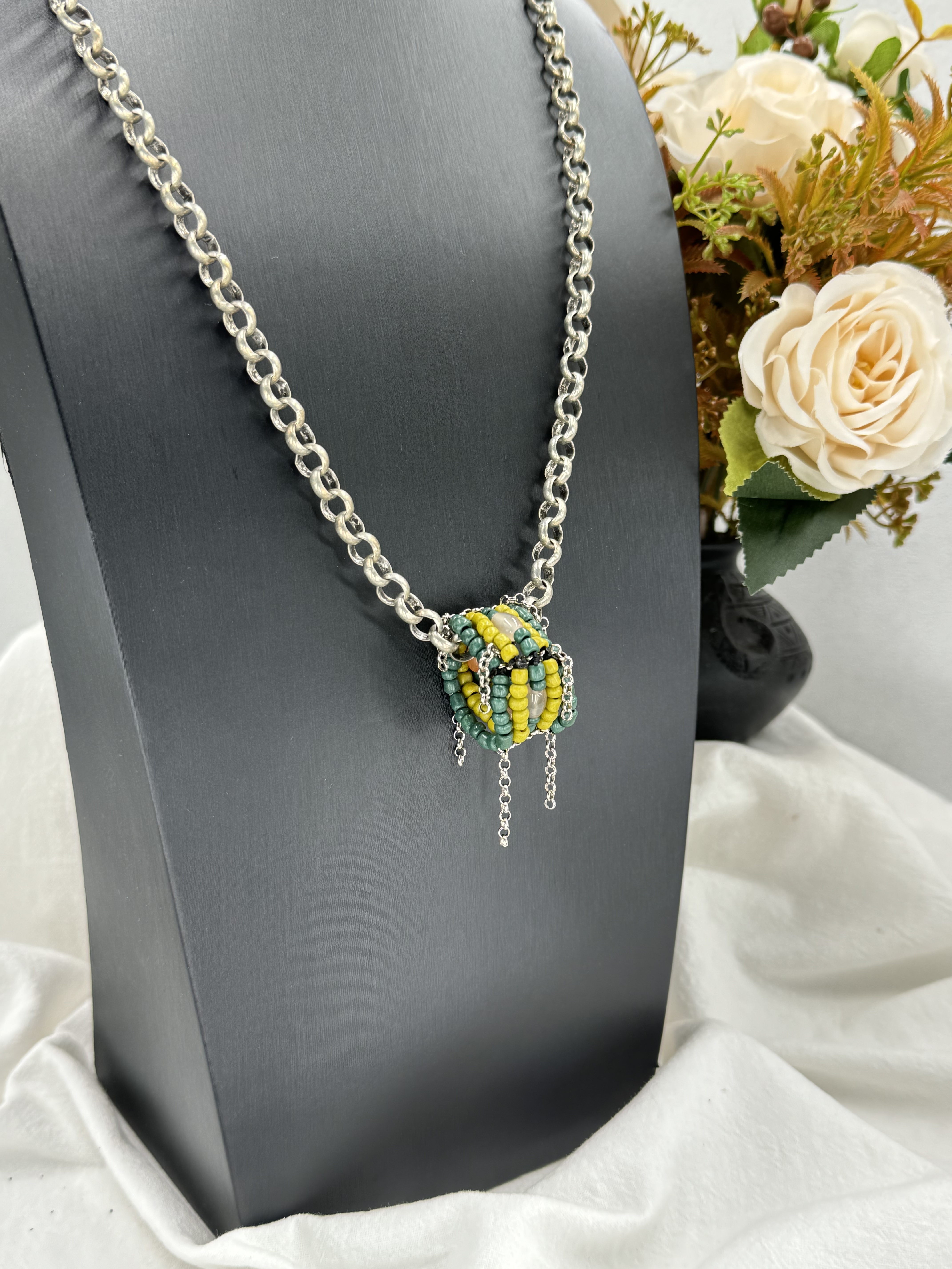 No.4傳統串珠戒指戒圍5cm