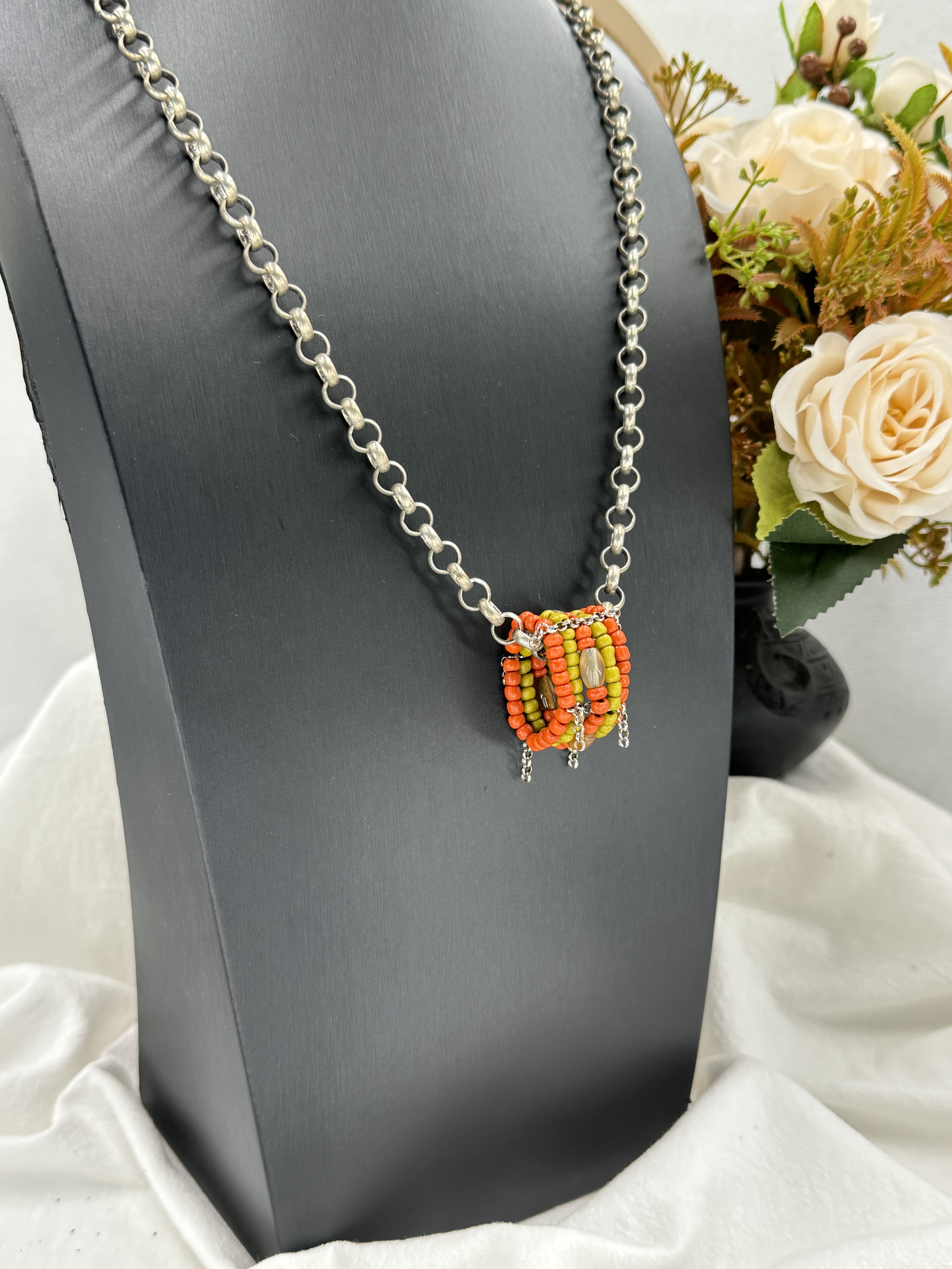 No.8傳統串珠戒指戒圍6cm