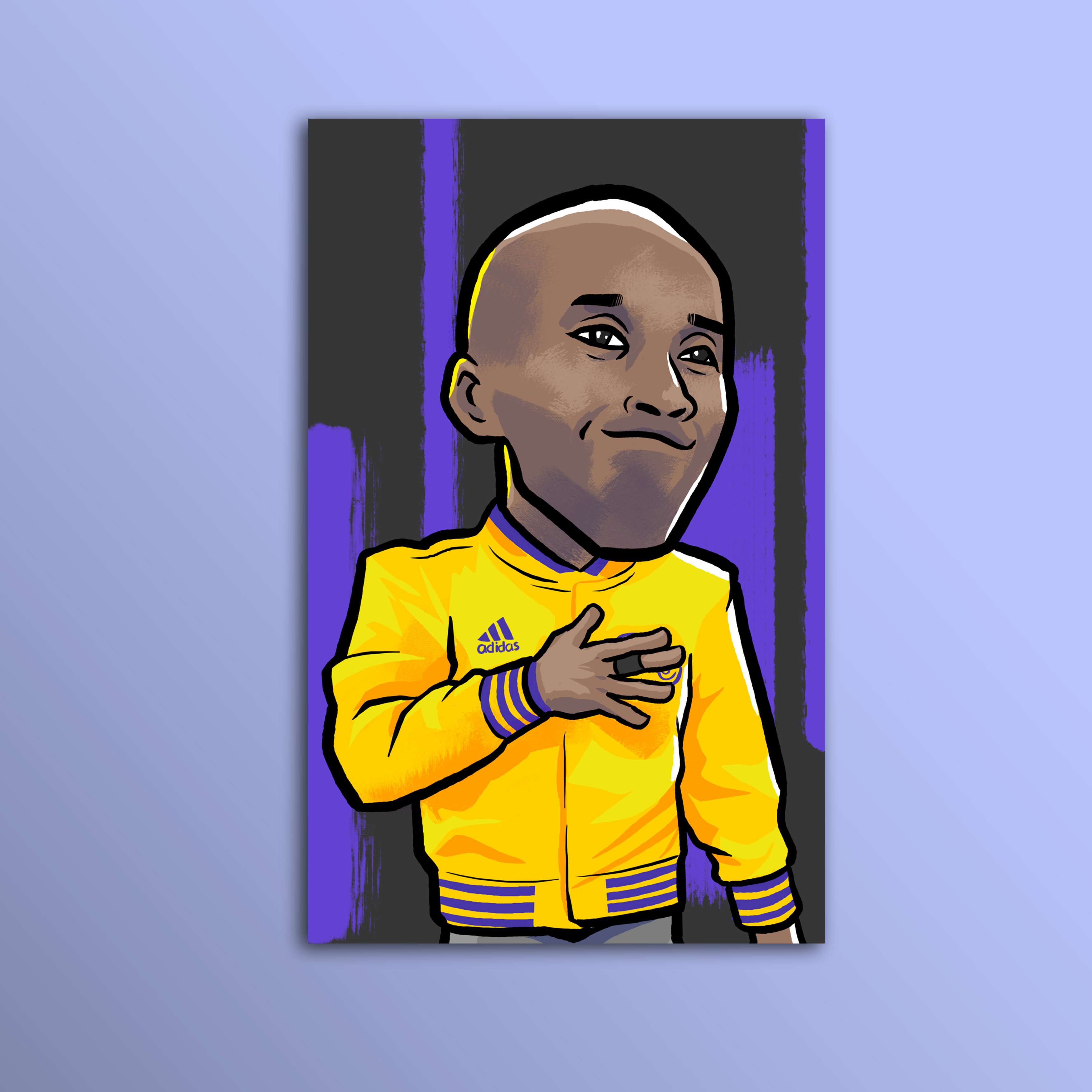 Kobe Bryant 明信片