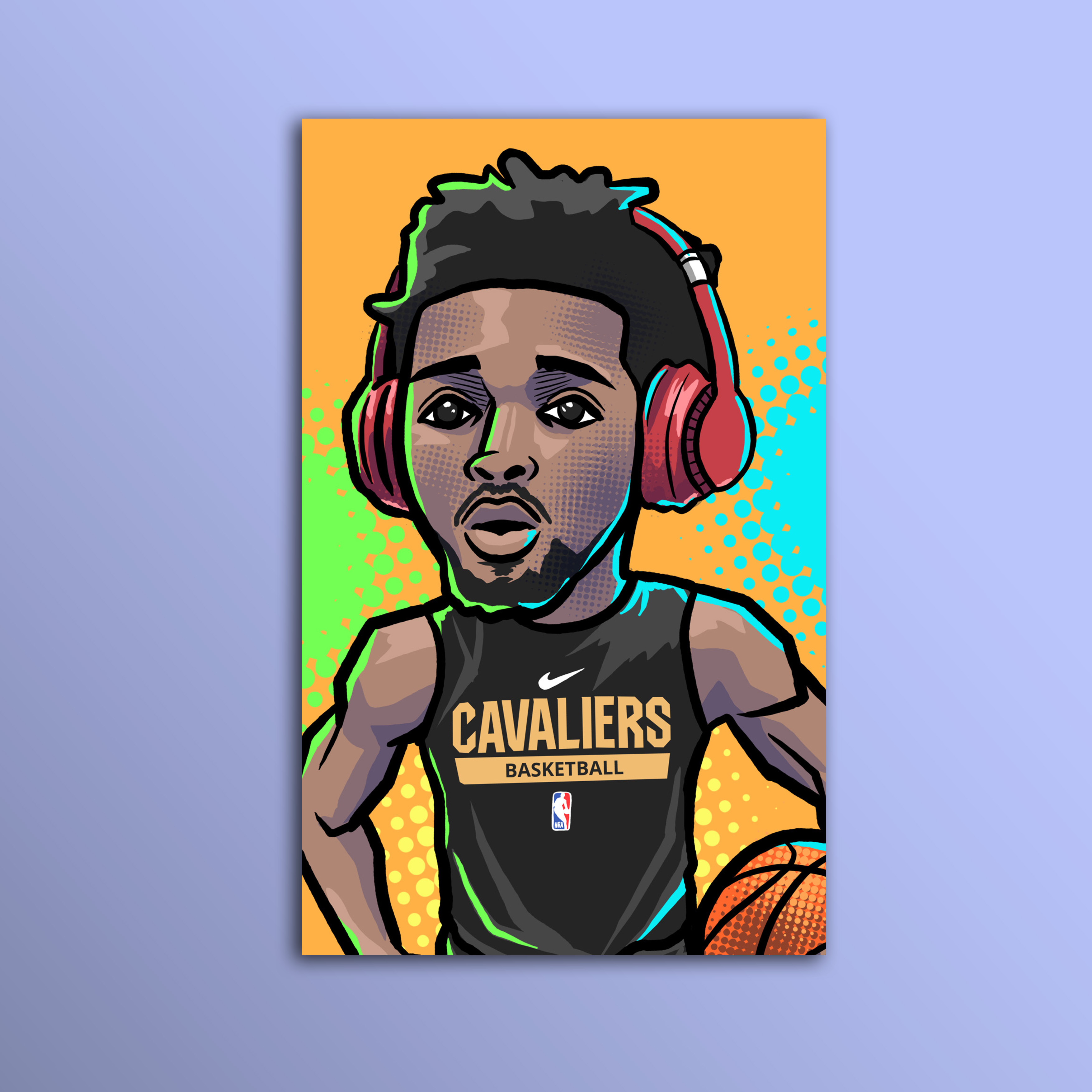 Donovan Mitchell 明信片