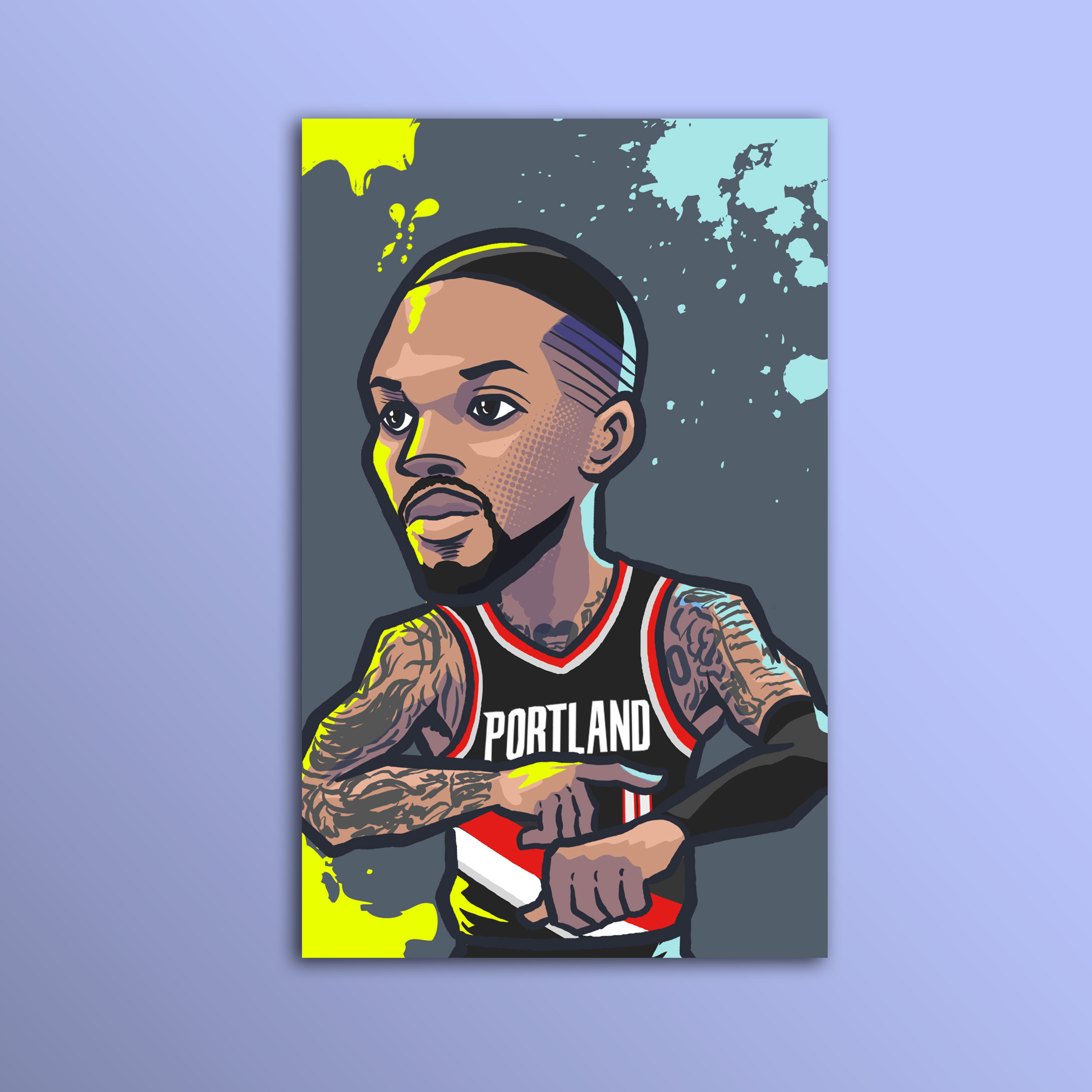 Damian Lillard 明信片