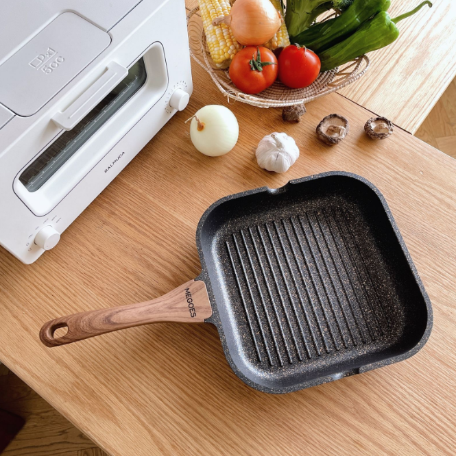 Multifunctional Maifan Stone Non-Stick Frying Pan (0.1/Monochrome)