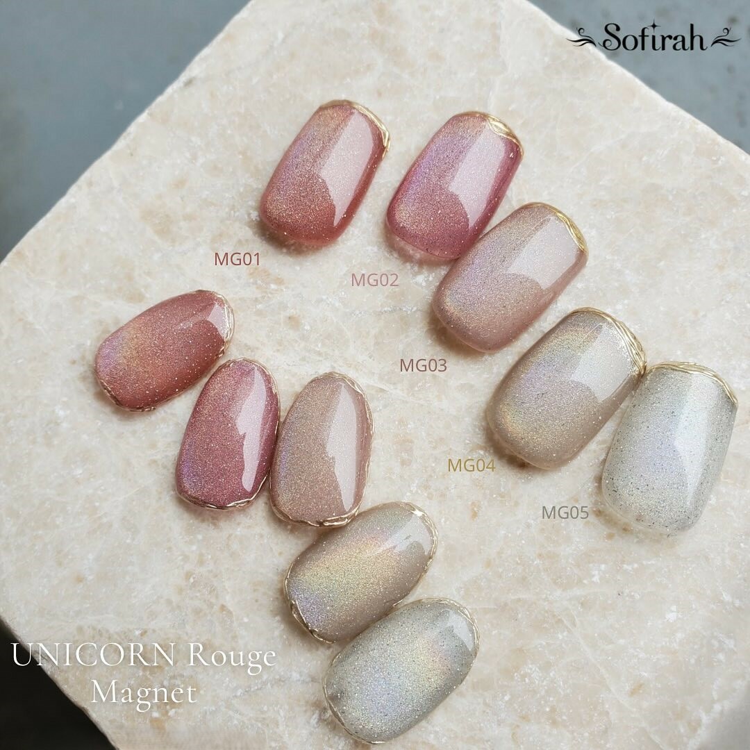 Sofirah - 獨角獸貓眼凝膠 MG01-MG05 (4色可選)  (3g x1 )