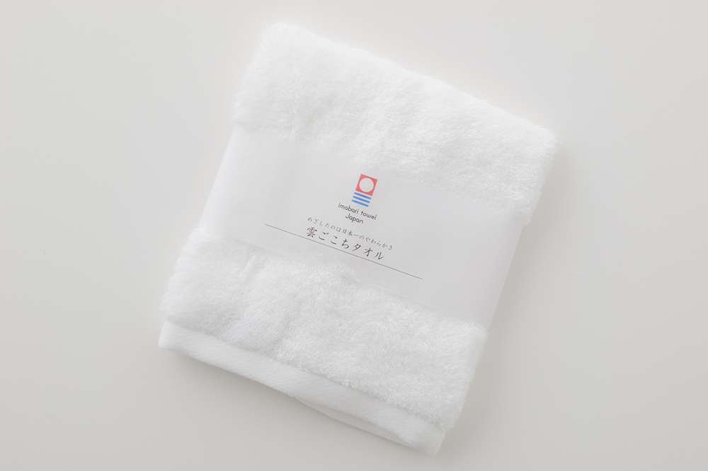 日本今治 - 「雲」100% 毛巾仔 /洗面巾 34x35